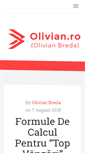 Mobile Screenshot of olivian.ro